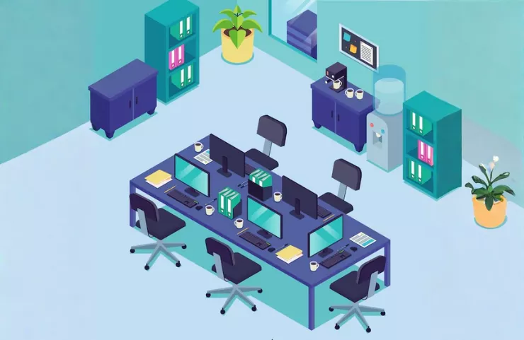 Modular Office Design In Dahanu